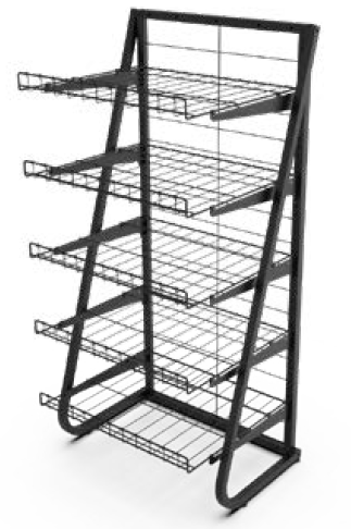 Free Standing Mobile Soda Bottle Rack Free Standing Mobile Soda Bottle Rack
