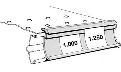 Two Position Tag Molding