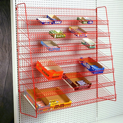 Mobile Off The Shelf 5-tier Candy Merchandiser